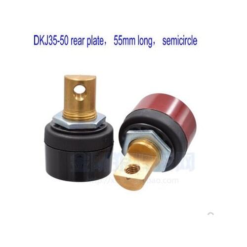 Back-plate DKJ35-50 Fast Joint ARC ZX7-315 Single Board Inverter Welder 58mm Red and Black