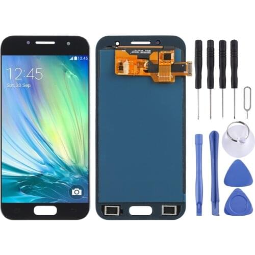 LCD Screen and Digitizer Full Assembly for Galaxy A3 (2017), A320FL, A320F, A320F/DS, A320Y/DS, A320Y (TFT Material) (Black)