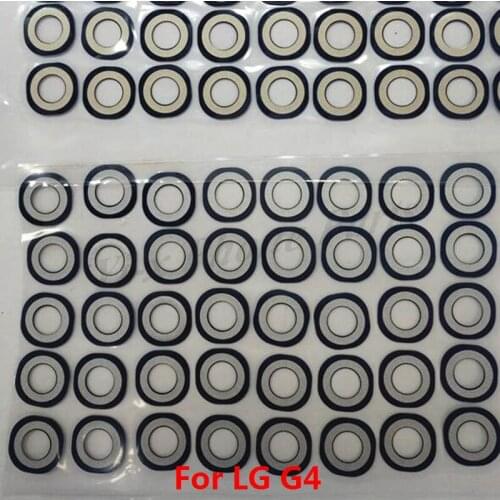 100PCS/lot Back Rear Camera glass Lens Cover with Adhesive Tape for LG G4 Replacement Parts