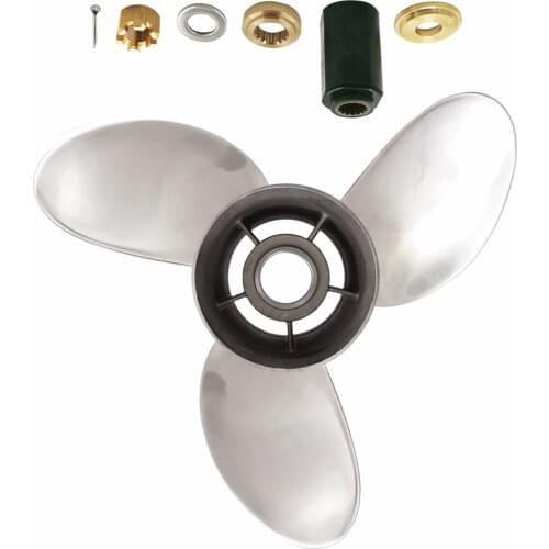 13.75x19 for Yamaha 130hp-300HP Interchangeable hub with hub kits 15 teeth marine boat yacht accessories steel propellers