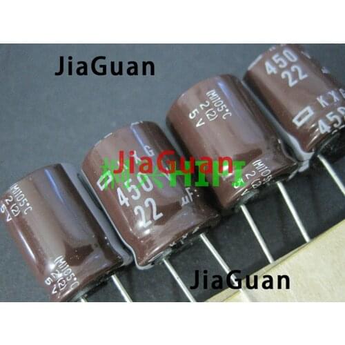 20pcs NEW NIPPON KXG 450V22UF 16x20MM NCC electrolytic Capacitor 22UF 450V CHEMI-CON NCC NIPPON 450v 22uf