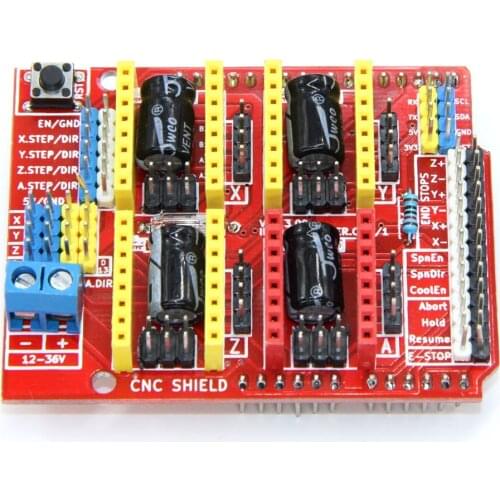 2016New CNC Shield Expansion Board for Arduino V3 Engraver New