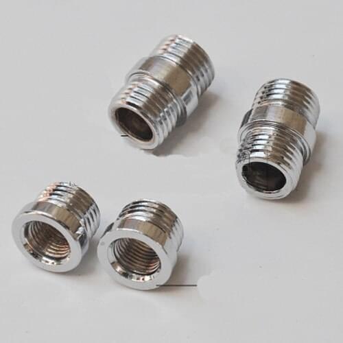 3pcs M19 Internal tube Single connector Double connector Chrome plated connector Light pole conversion adapter