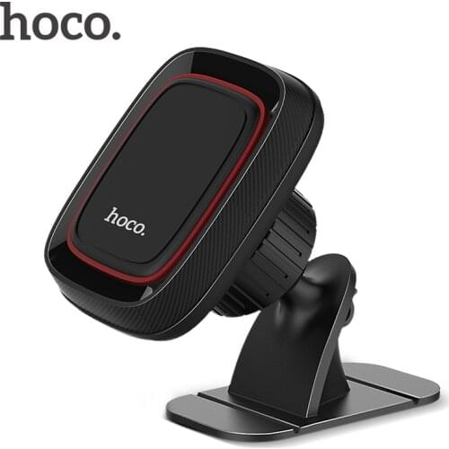 HOCO Car Magnetic Phone Holder for iPhone 12 X XR XS Max 360 Rotation Mount Windshield Car Holder Mobile Phone in Car GPS Stands
