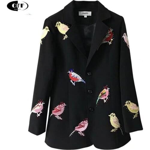 Cechy Daisy Women's Long Blazers