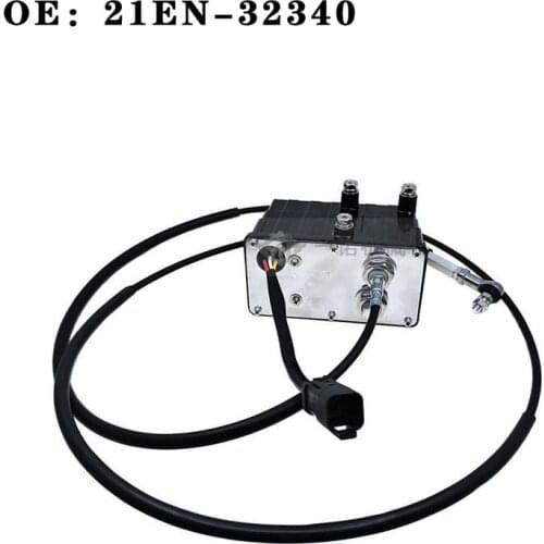 Excavator parts for Hyundai R215LC-7/225LC-7/225LC-9T/305LC-7/375LC-7 throttle motor short line OE：21EN-32340/21EN32340 new