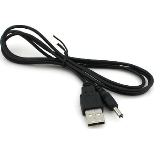 JOYING LIANG Flashlight USB Charging Cable Torch DC External Diameter 3.5mm cable length About 120CM