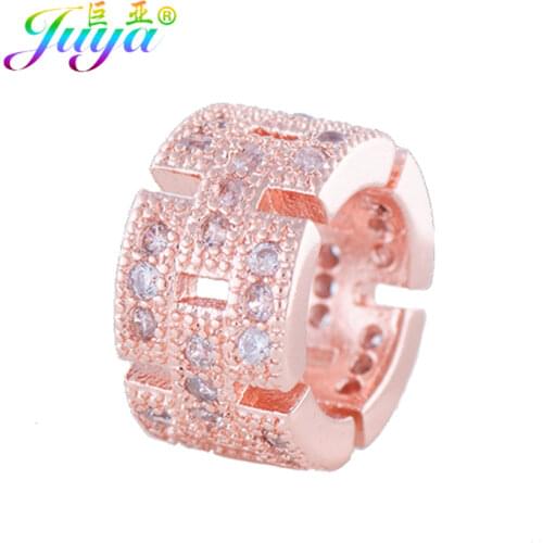 DIY Metal Beads Supplies For Jewelry Making Findings Hollow Metal Spacer Charm Beads Accessories Women Men Beads Jewelry Making