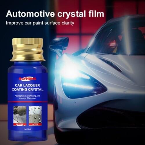 30ml Upgraded Auto Ceramic Coat 9H Car Polish Liquid Crystal Coating High Density Super Hydrophobic Nano Materials Car Polish