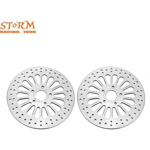 Motorcycle Front Rear Brake Disc Rotor For HARLEY Touring Softail Sportster Dyna 1984-2013