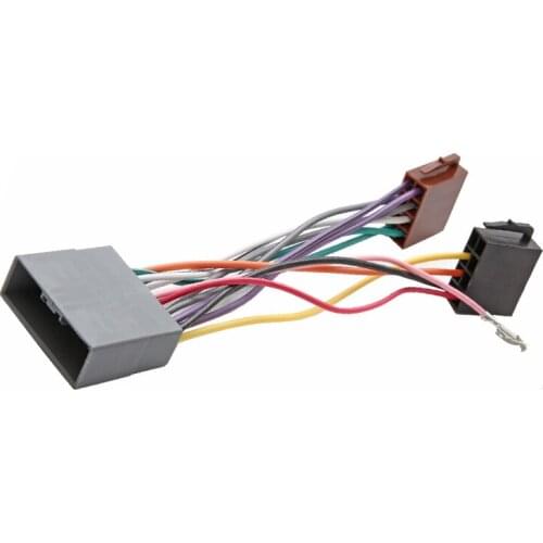 New Car ISO Stereo Radio Wiring Harness Lead Adaptor Cable Loom for Mitsubishi Lancer Montero Outlander Shogun