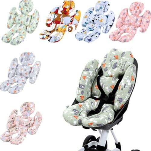 Baby Stroller Seat Cushion Warm Car Seat Pad Cotton Car Seat Pad Pillow