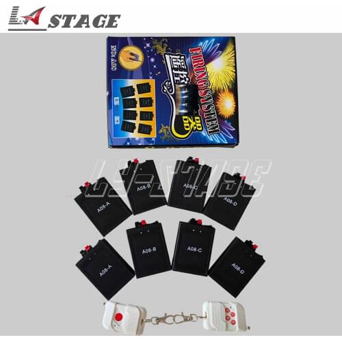 Fire machine pyrotechnics 8 cues 8 channels remote control fireworks firing system