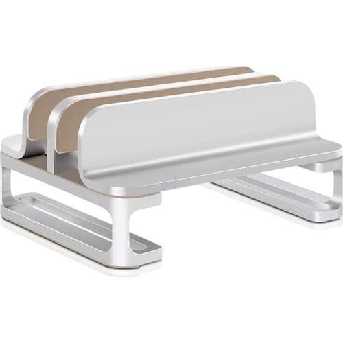 Vertical Laptop Stand, Desktop Laptop Stand Holder with Adjustable Dock (Up to 17.3 Inch),for All /Surface/HP