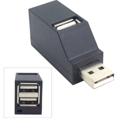 Vertical Type USB 2.0 3 Ports USB Hub Bus power For Laptop Macbook Notebook PC & Mouse & Flash Disk