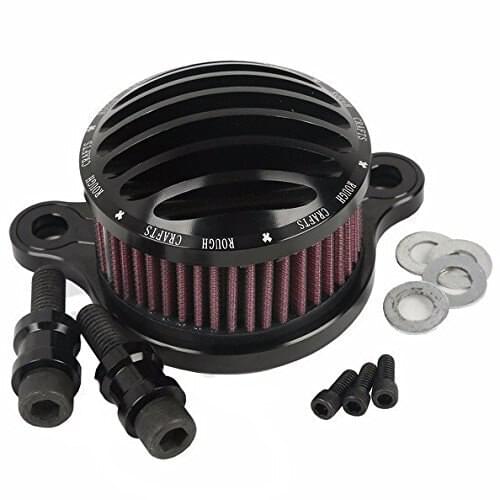 Billet Aluminum Air Cleaner Intake Filter System Kit for Harley Sportster XL883 1200 2004-2014