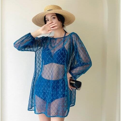 Womens Swimwear 2021 Bikinis Set Summer Split Separate 3 Piece Bathing Suit High Waist Sweet Korean Style Sexy Beach Biquin