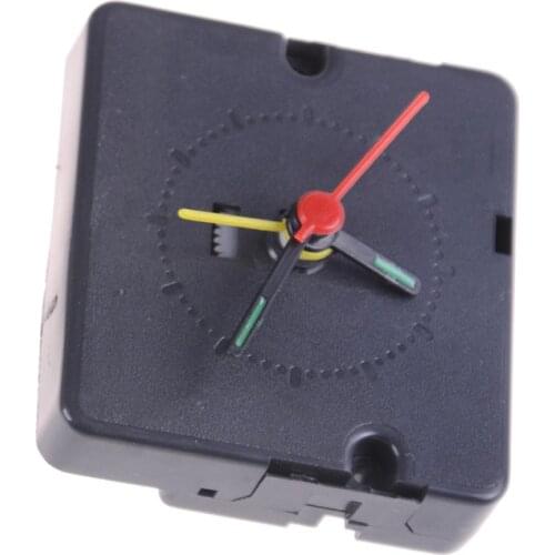 1PCS Black Quartz Alarm Clock Movement Mechanism DIY Replacement Part Set Hot Sale