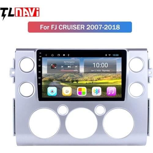 2G RAM Android 10 Car Head Unit Radio Audio GPS Multimedia Player For Toyota FJ CRUISER 2007 2008 2009 2010 2011-2018
