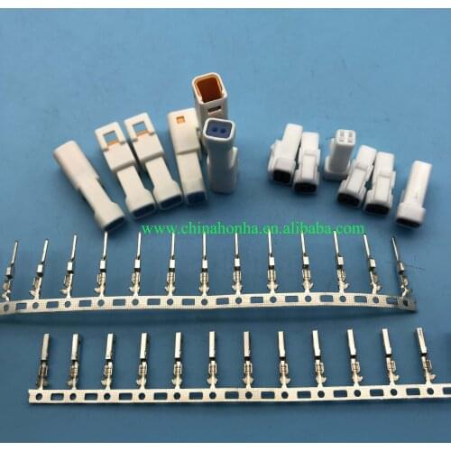 JST male and female automobile WIRE CONNECTORS WATERPROOF LED LIGHTING 2 PIN 02R-JWPF-VSLE-S