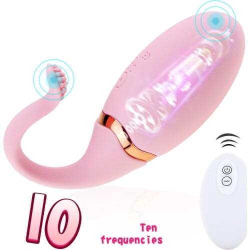 Remote Control Safe Silicone Egg Vibrator Vagina Tight Exercise Sex Toy 10 Speeds G Spot Vagina kegel Ball For Women Sex Shop
