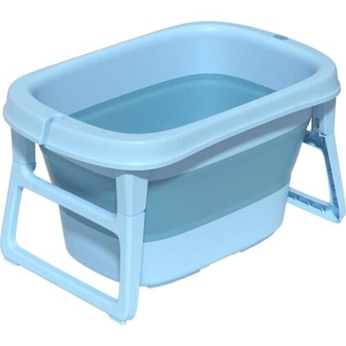 Childrens Large Bath Tub Folding Sit Lie Down Household Bath Tub Three in One Non-slip Eco-friendly Childrens Bath Bucket