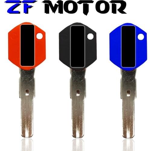 Motorcycle Part Embryo Blank Key Can install chip For KTM 1050 RC8R 1190 1290 Moto Accessories Uncut Blade Blank Key