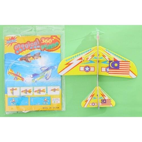 DIY magical plane Fly Back Toy Plane