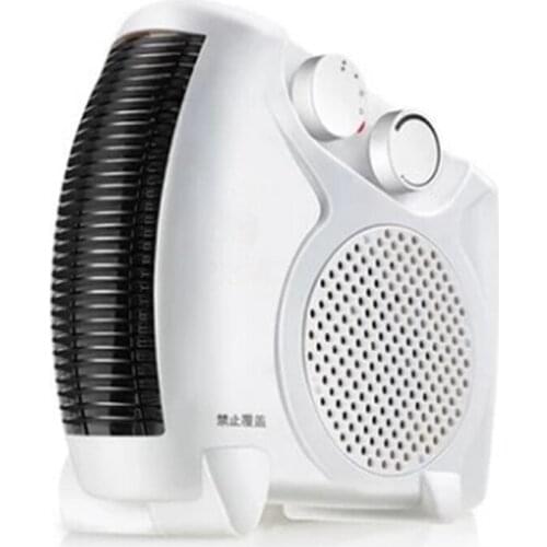 DMWD Vertical & Horizontal Home Electric Heater Mini Heating And Cooling Fan Hot Air Blower For Winter 3 Gear 3S Fast Heating