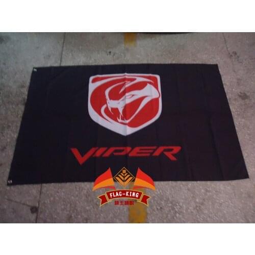 Viper Car Alarm Flag ,3x 5ft Polyester,flag king,Popular Car Viper banner