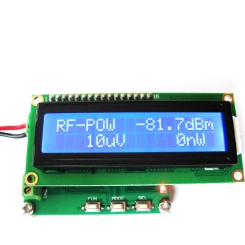 RF power meter Power meter 0-500Mhz -80～10 dBm The RF power attenuation value can be set