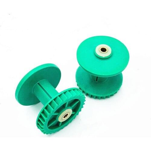 Wheels with high quality reinforced twisted side lug yarn and bobbin lug yarn are used in Tsudakoma air-jet loom textile machine