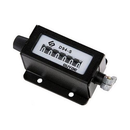 Mechanical 6 Digit Click Counter Manual Hand Tally