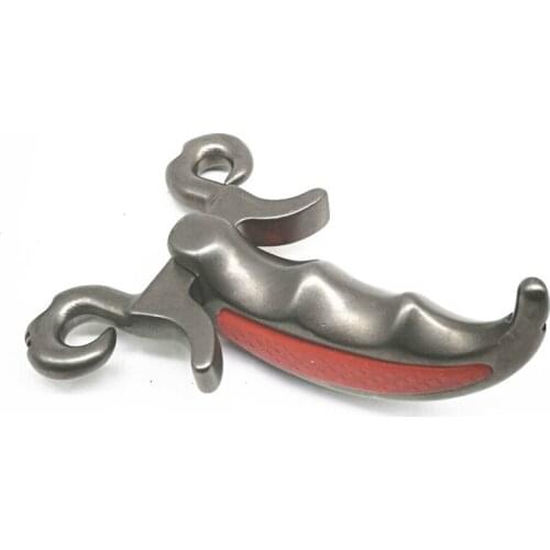 Outdoor Stainless Steel Tibetan Antelope Slingshot High Precision Round Flat Skin Dual-purpose Powerful Traditional Catapult