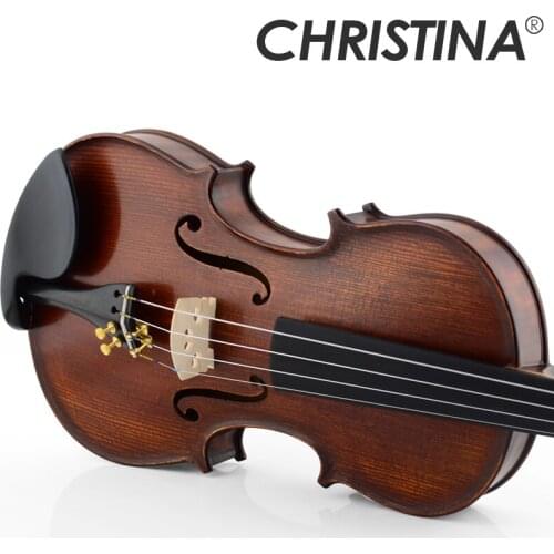 Italy Christina Made in Europe EU3000B violin 4/4 Maple Violin High-grade Handmade antique Matte violins with fiddle case bow