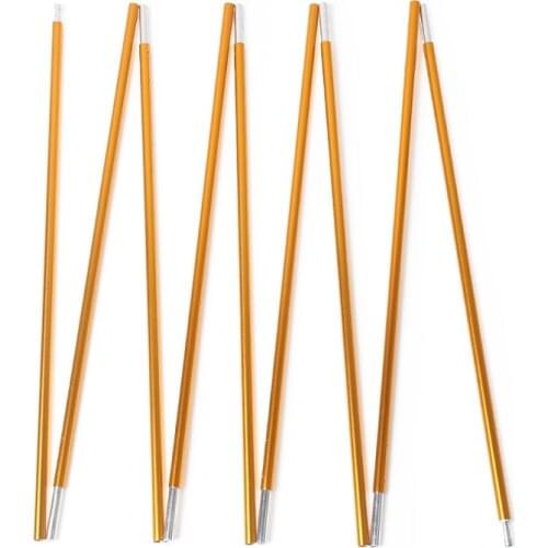 1piece Outdoor Tent Rod Alloy 8.5/9.5/11mm Camping Tent Pole Skelton 3.6m/4m/4.4m tent support poles tent accessories