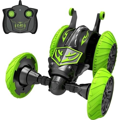 RC Stunt Car 2.4Ghz 3D Rotating Drift Tripper Stunt Car Climbing Drift Deformation Buggy Car Flip Robot Electric Boy Toy