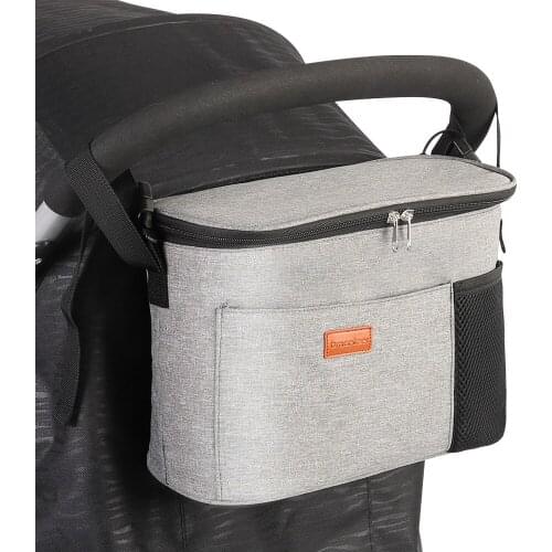 Universal Baby Stroller Organizer Cup Holder Multi-pocket Large Space Diaper Storage Stroller Accessories Bag Travel Nappy Bags