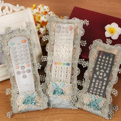 Magic Remote Control Full Cover For Samsung/Lg Remote Lace Flowers Waterproof Protective Smart TV Case Dropshipping Wholesale