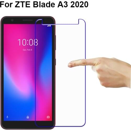 9H Premium Tempered Glass For ZTE Blade A3 2020 Screen Protector 9D Toughened protective Glass ForZTE Blade A3 2020 Phone Film