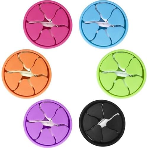 1PCs Creative Foldable Silicone Headphone Cable Storage Box Winder Cord Holder Organizer Earphone Cases Data Cable Winder