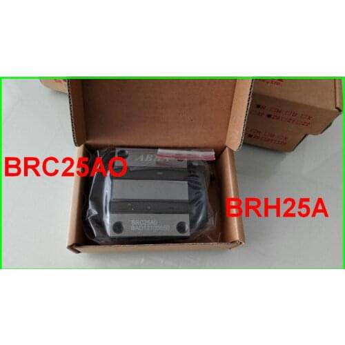 16pcs/lot Original Taiwan ABBA Linear bearings BRH25A, Flange slider blocks BRC25A0