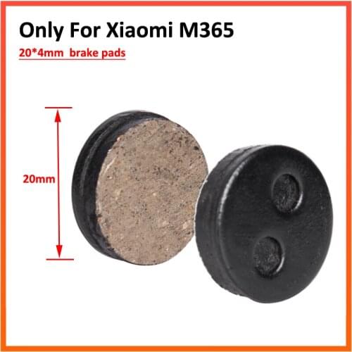 2pcs Brake Pads for Xiaomi M365 Mijia Electric Scooter Skateboard Rear Wheel Caliper Friction Plates Accessories