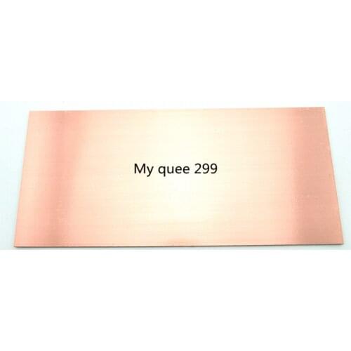 5pcs Single side copper coated 10*22CM experimental board/universal board /PCB board electrowood material 1.6mm