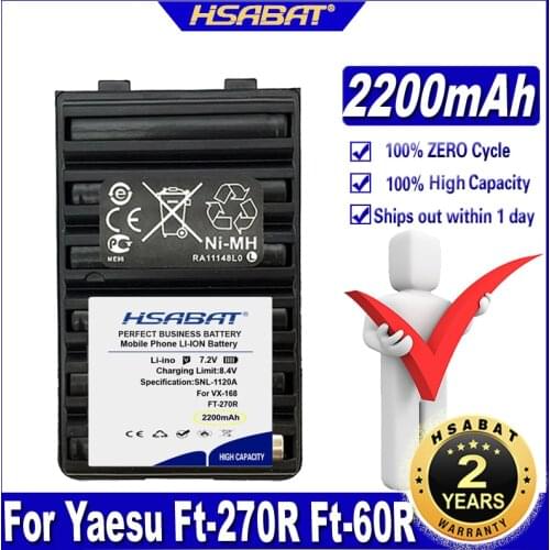 Fnb-V94 Fnb-83 2200mAh Battery for Yaesu Ft-270R Ft-60R Vertex Vx-160 Vx-168 Vx-180 Vx-210 Vxa-220 Vx-414 Vx-417 Hx-370S Hx-270