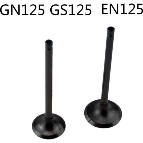 Free shipping moto accessory EN125 engine valve for Suzuki GN125 GS125 motorcycle valve 125cc motorcycle spare parts HJ125-8