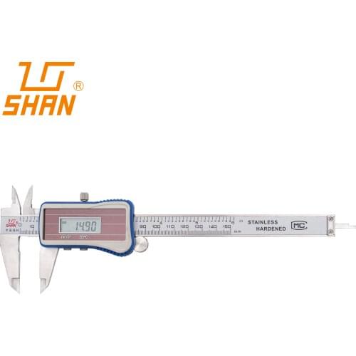 Shan Guiliang Solar digital vernier caliper in Stainless Steel Measuring Range 0-150mm Accuracy 0.03mm