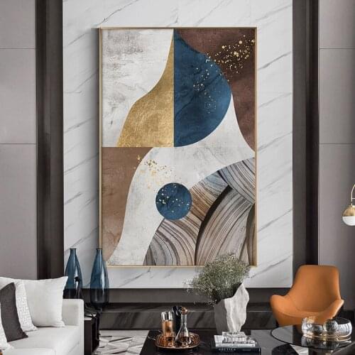 EECAMAIL DIY Full Diamond Painting Modern Entrance Corridor Aisle Diamond Painting Abstract Home Decoration Painting No Frame