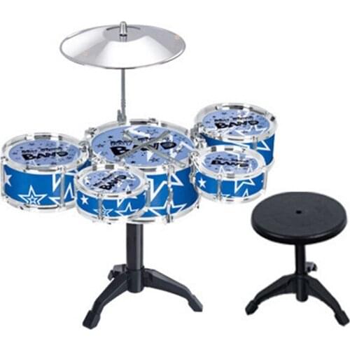 HOT Instrument Toys for Girls Boy Baby Classical Jazz Drum Drum Children Musical Birthday Present Kids Party Song