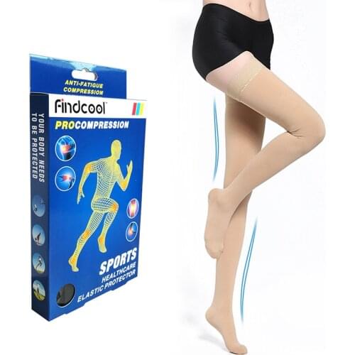 FINDCOOL Medical Knee High Compression Socks Closed Toe 23-32mmHg for Women and Men Medical Calf Support Socks Graduated